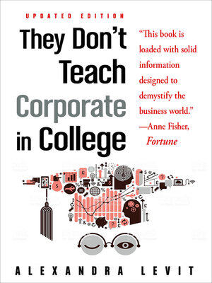 cover image of They Don't Teach Corporate in College, Updated Edition